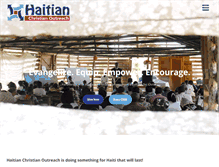 Tablet Screenshot of haitianchristian.org